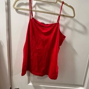 Marithe Francois Girbaud Bold Red Camisole
